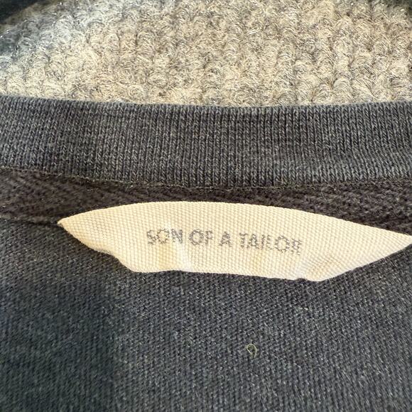 Son Of A Tailor Shirt Mens XL Gray Tshirt Short Sleeve Minimalist Casual Stretch - Picture 6 of 8